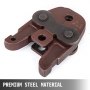 VEVOR Alicates de Presión 147 mm de Longitud, Mordaza de Presión V15, 15 mm máx. Apertura, 102 mm de Ancho, Mordaza de Presión de Tubos Compuestos para Tubos de Aluminio-Plástico, Tubos PEX, Tubos PB
