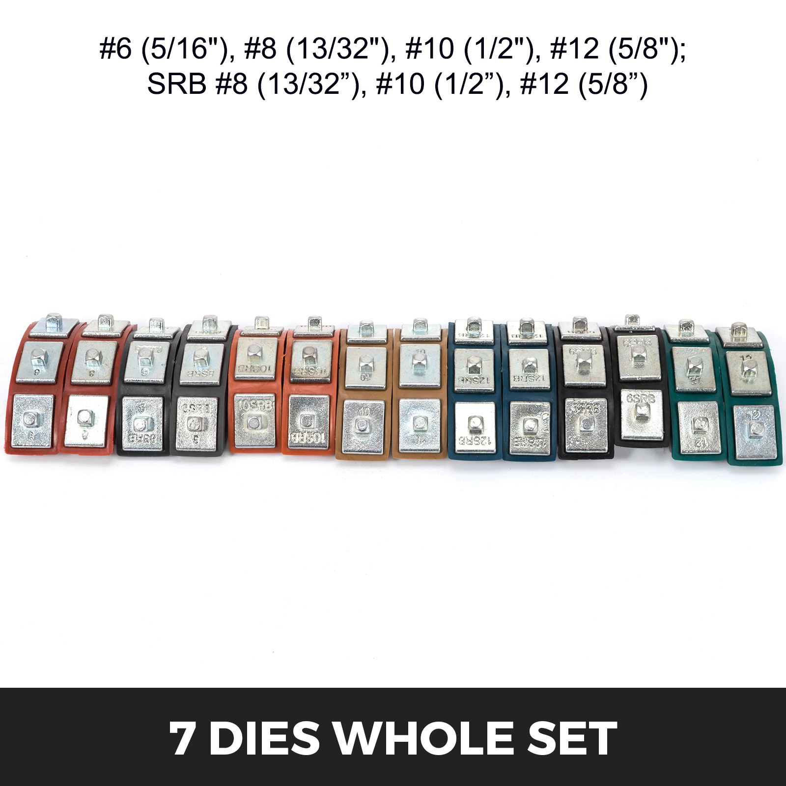 Herramientas Para Prensar Manguera Alicate Hidráulica 7 Dies Aire Acondicionado