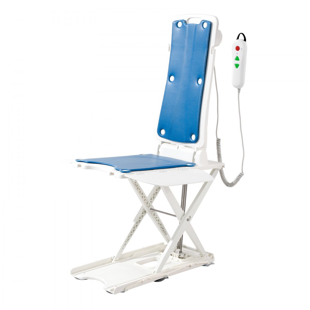 VEVOR Electric Chairlift, device for lifting elderly people from the floor, 77-507 mm height adjustable, carries up to 140.6 kg, 45° incline for comfortable leaning, for seniors, elderly people
