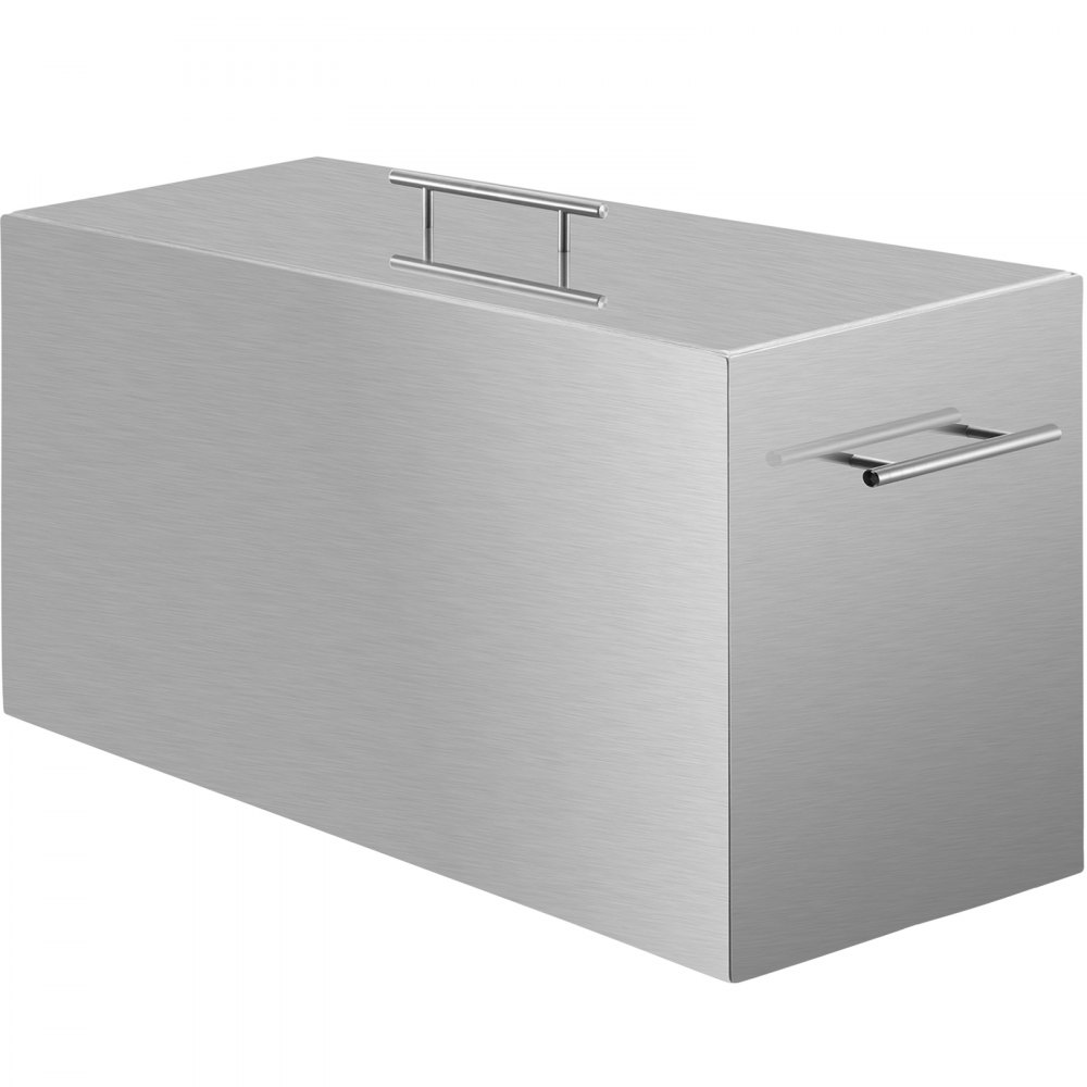 VEVOR Water Bath Preserving Pot, 15L Stovetop Preserving Pot, Boiling Water Preserving Pot with 2 Preserving Racks, Soup Pot Made of Food-Grade 304 Stainless Steel, Brushed Flat Bottom Preserving Pot