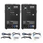 VEVOR 2x máquina de chispa 700W máquina de pirotecnia máquina de fuegos artificiales DMX 2-5m 7 minutos por recarga para bodas, espectáculos de DJ, fiestas, eventos