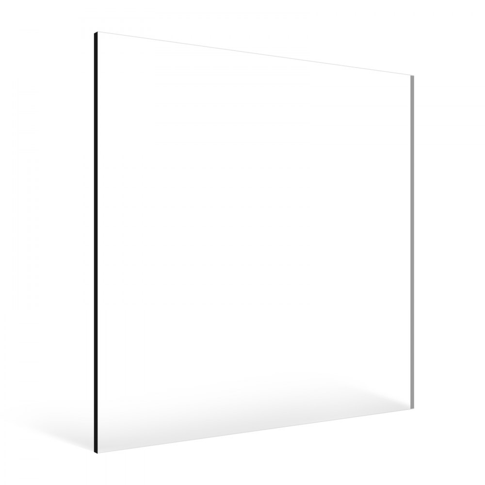 VEVOR Láminas de Acrílico de Plexiglás 1 Pieza Láminas de Plástico 914 x 1219 mm Grosor de 6 mm para Proyectos de Manualidades, Vidrio de Repuesto para Marco de Fotos, Exhibición de Bricolaje