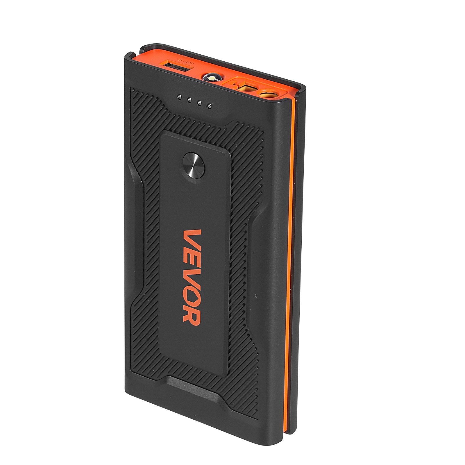 VEVOR Arrancador de Batería 1000A Pico 7200mAh, Arrancador de Baterías de Coche 12 V, Diésel 3L, Gasolina 5L, Linterna 3 Modos, 12 Protecciones, Banco de Energía Portátil USB para Barco Moto Camión