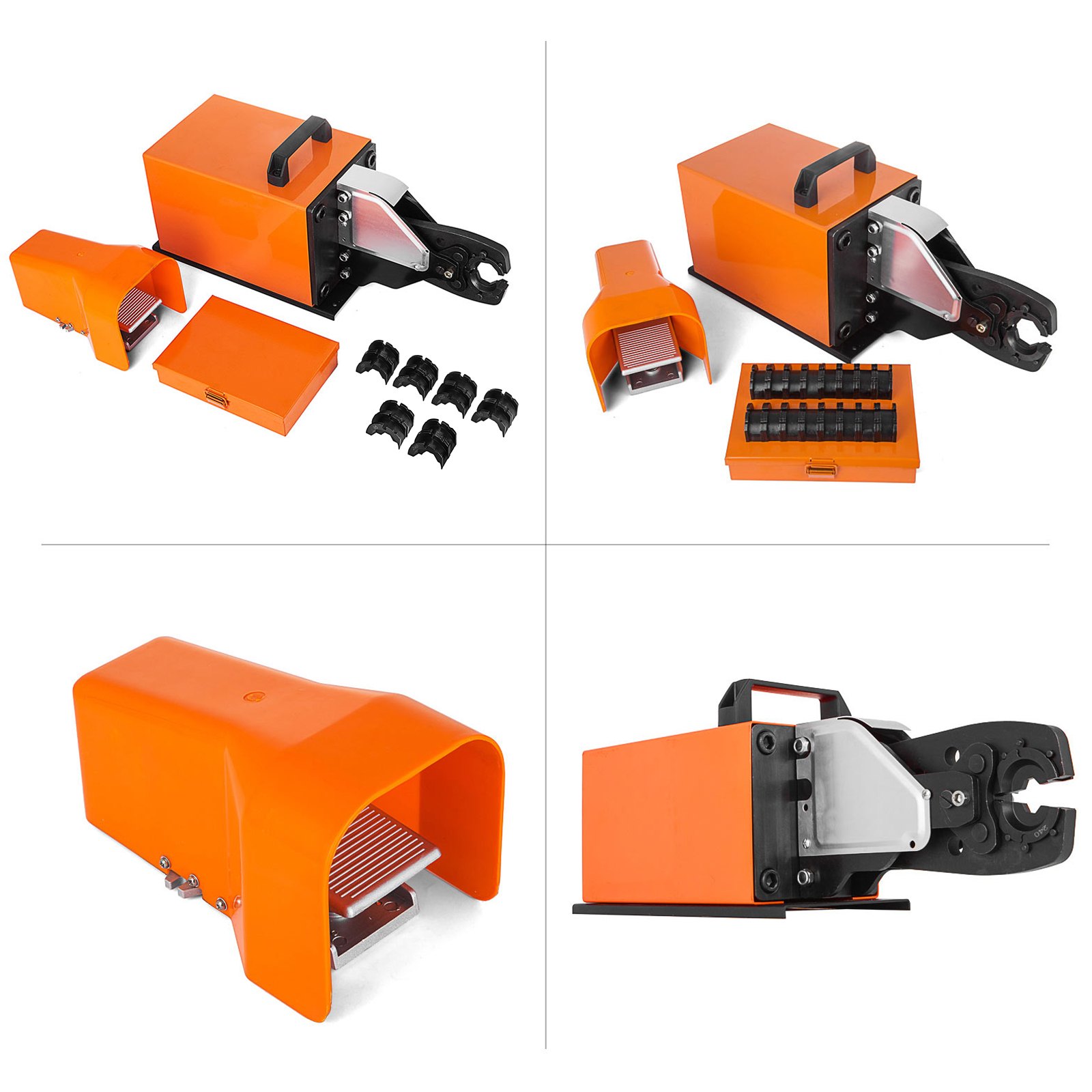 Máquina De Prensar Terminal Neumática Maquina De Crimpar Am-240 0.7-0.95mpa