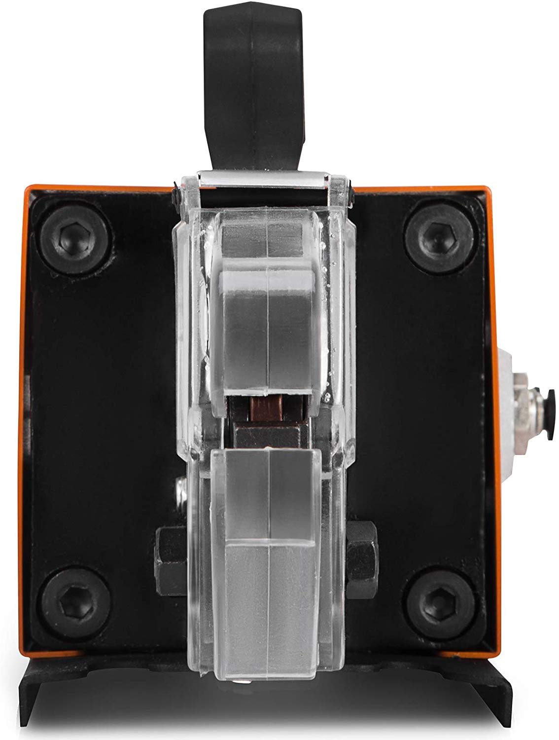 VEVOR Herramienta de engarzado neumática Am-10, Máquina de engarzado de terminales de cable accionada por aire Hasta 16 mm2, Máquina de engarzado neumática con 10 juegos de troqueles para muchos tipos