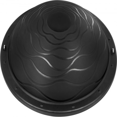 VEVOR Yoga Bola de Media Entrenamiento de Equilibrio Fitness Fuerza Ejercicio Entrenamiento con Bomba Adecuado para Una Variedad de Ejercicios Color Negro