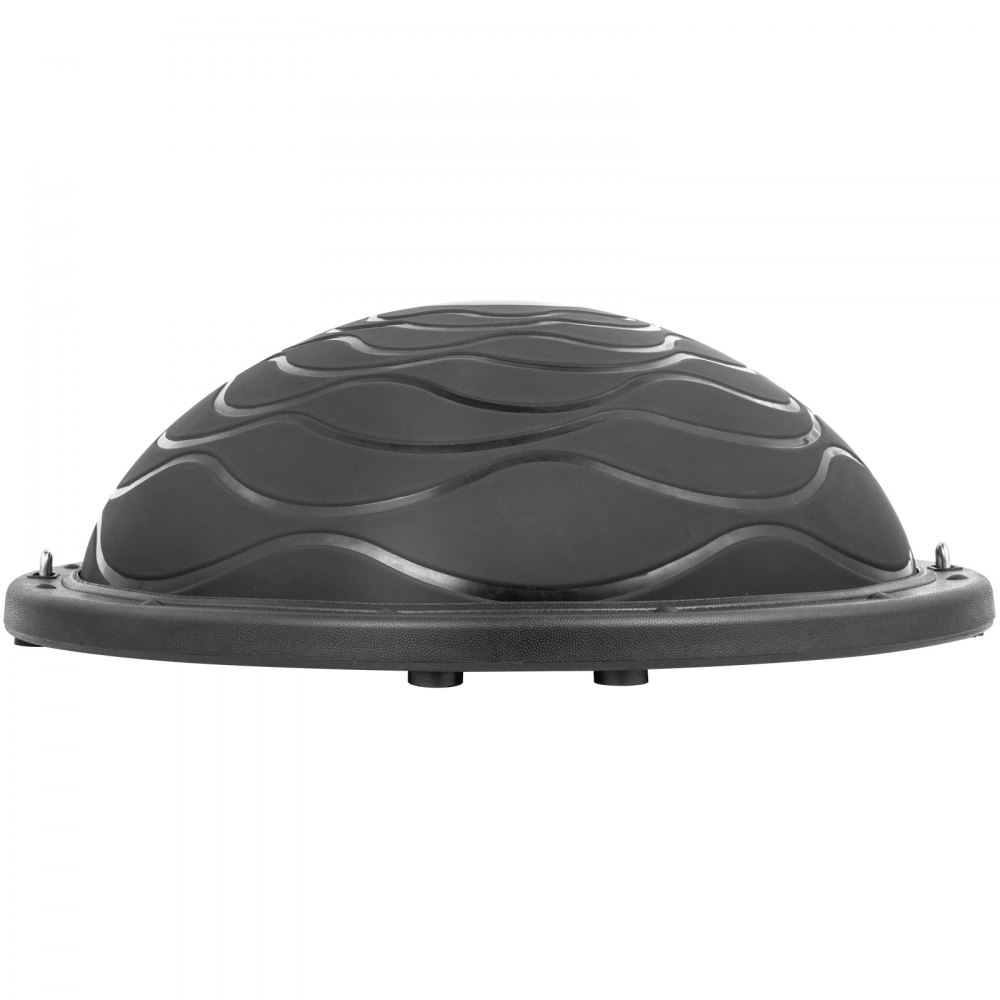 VEVOR Yoga Bola de Media Entrenamiento de Equilibrio Fitness Fuerza Ejercicio Entrenamiento con Bomba Adecuado para Una Variedad de Ejercicios Color Negro