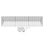 VEVOR Túneles para Pollos de 300 x 71 x 61,5 cm, Túneles para Pollos para Patio, Túneles para Pollos Portátiles para Exterior Fácil Instalación, Gallinero, Adecuado para Pollos, Patos, Conejos