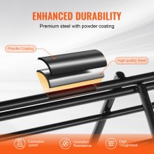 VEVOR Túneles para Pollos de 300 x 71 x 61,5 cm, Túneles para Pollos para Patio, Túneles para Pollos Portátiles para Exterior Fácil Instalación, Gallinero, Adecuado para Pollos, Patos, Conejos