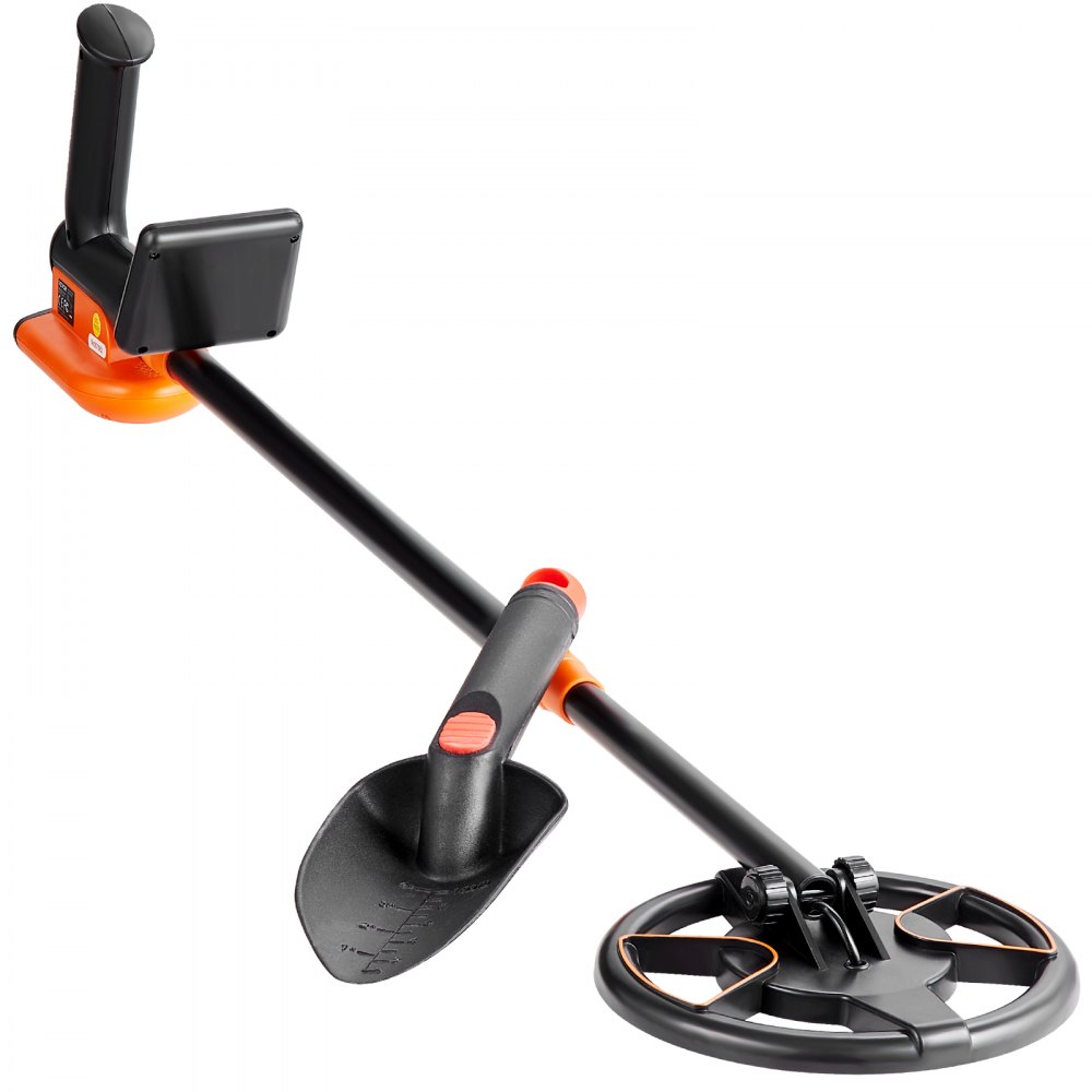 VEVOR Detector de Metales para Niños 15,2 cm Ajustable Detector de Metales Profesional Resistente al Agua Bobina de Búsqueda IP68 Pantalla LCD Chip DSP Avanzado Ligero para Búsqueda de Monedas de Oro