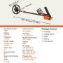 VEVOR Metal Detector Kit for Kids, Multifunctional Professional Detector with 2 Modes, Waterproof 15.2cm Coil for Greater Depth, with Shovel and Carrying Case
