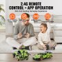 VEVOR 461 PCS STEM 2 en 1 Kits de Construcción de Automóviles con Control Remoto, Automóviles/Robots Controlados por Control Remoto y Aplicación, Juego de Construcción para Niños de 6 Años en Adelante