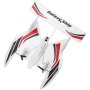 Avión RC VEVOR, avión de control remoto de 3 canales de 2,4 GHZ con estabilizador giroscópico de 6 ejes, avión anfibio listo para volar, juguete con 2 baterías, planeador RC fácil de volar para adultos, niños, principiantes y niños