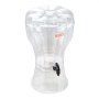 VEVOR Dispensador de Bebidas de 13 L para Fiestas, Plástico, con Grifo Antigoteo, Dispensador de Agua para Té Helado, Limonada, Zumo, para Restaurantes, Hoteles y Fiestas, 330 x 330 x 540 mm