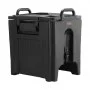 VEVOR Dispensador de Bebidas Aislado Dispensador de Agua Fría y Caliente No Eléctrico 37,6 L Almacenamiento de Alimentos de Acero Inoxidable Contenedor Aislado con Grifo Portátil para Camping Catering