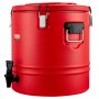 VEVOR Dispensador de Bebidas Térmico 30,3 L con Grifo, Jarra Térmica de Acero Inoxidable 304 para Bebidas Frías y Calientes, Ideal para Té, Café, Restaurantes y Exteriores, 425 x 425 x 400 mm