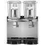 VEVOR 12L x 2 Tanks Beverage Dispenser Black Juice Dispenser Stainless Steel Beverage Dispenser Tap Drinking Water Dispenser for Commercial or Home Use