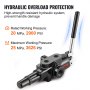 VEVOR Válvula de Control Direccional Hidráulica 1 Carrete 95 L/min 3626 PSI