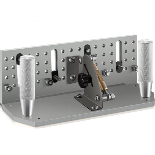 VEVOR Plantilla de cuchillo para amoladora de cinturón localizador de afilado de 9-4/5" de largo ángulo ajustable de 85°~115° plantilla para afilar cuchillos de cinturón con dos asas