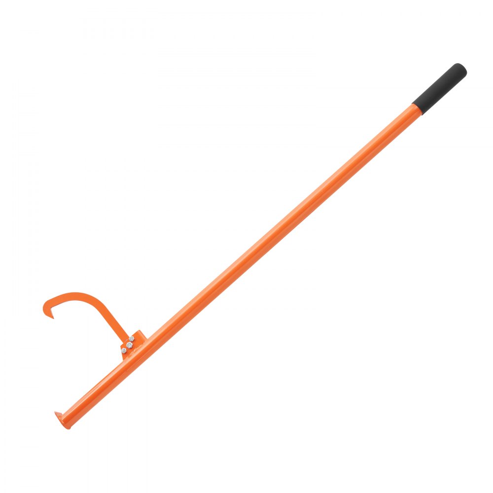 VEVOR Elevador de Troncos de Acero Resistente Mango de 1500 mm Gato para Troncos de Diámetro de hasta 32 pulgadas Herramienta de Gancho para Troncos de Doble Función para Enrollar y Sujetar Troncos