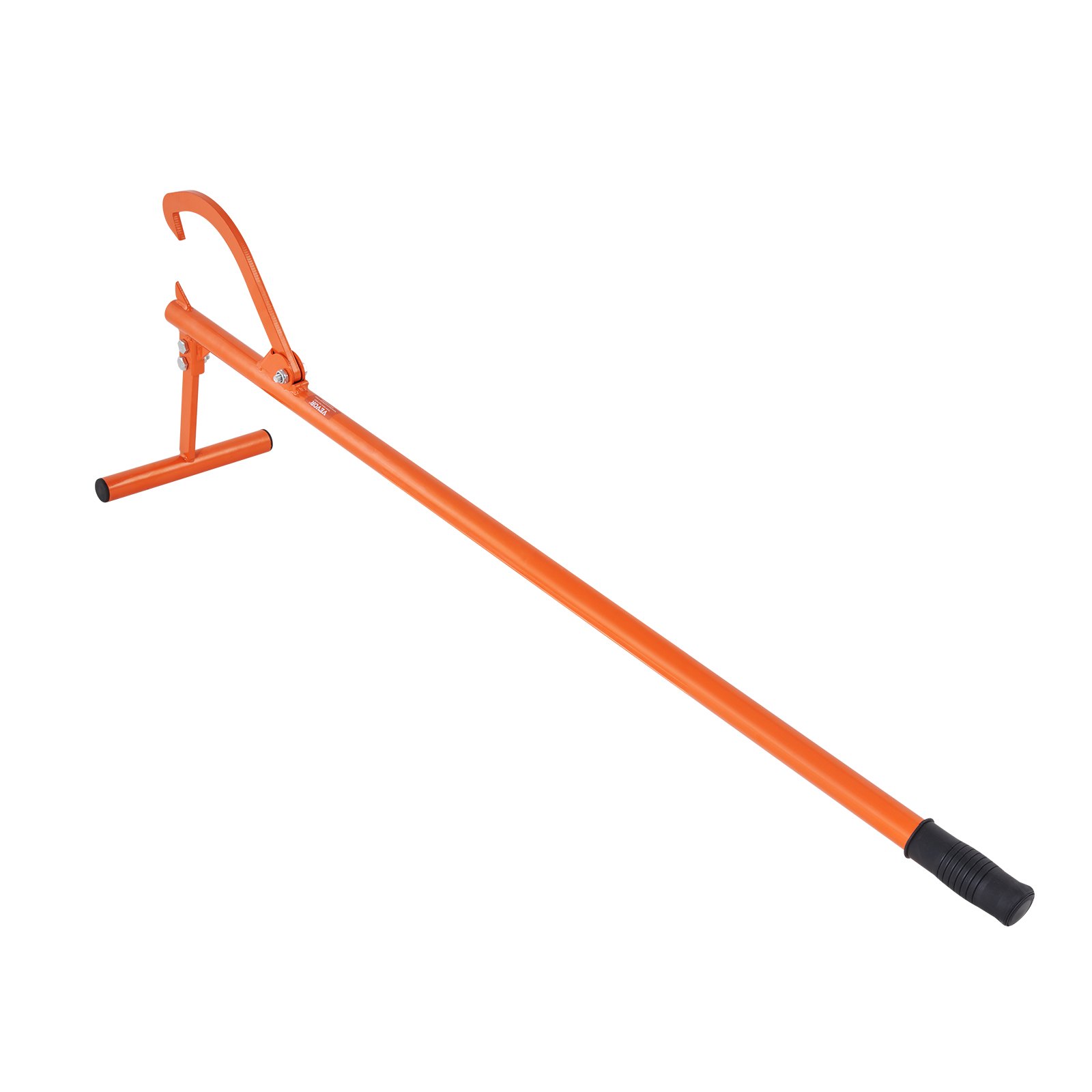 VEVOR Elevador de Troncos Resistente Mango de Metal de 1219 mm Gato para Troncos con Gancho de Inclinación Ajustable para Troncos de Diámetro de hasta 38 cm Gato para Enrollar, Levantar Troncos