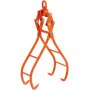 VEVOR Forestry Grapple 1500kg Load Capacity Skidding Grapple Max. Opening 934.8mm Log Grapple 955x340x263mm Lifting Grapple Log Grab Loading Grapple Towing Grapple Log Packing Grapple for Tractors Trucks Forklifts