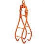 VEVOR Forestry Grapple 1500kg Load Capacity Skidding Grapple Max. Opening 934.8mm Log Grapple 955x340x263mm Lifting Grapple Log Grab Loading Grapple Towing Grapple Log Packing Grapple for Tractors Trucks Forklifts