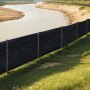 VEVOR Silt Fence Fabric Roll, 0.91 x 152.4 m Erosion Control Fencing, Industrial Grade Tough Polypropylene Fabrics for Sediment Retention, Temporary Fabric for Construction Job Sites