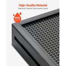 VEVOR Letrero LED Programable 99 x 41,2 cm Tablero de Visualización a Todo Color