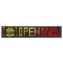 VEVOR Programmable LED Sign P10 Full Color Flexible Digital Scrolling Panel, DIY Display Board with Custom Text Pattern and GIF & Bluetooth App Control (990 x 190 x 55 mm)