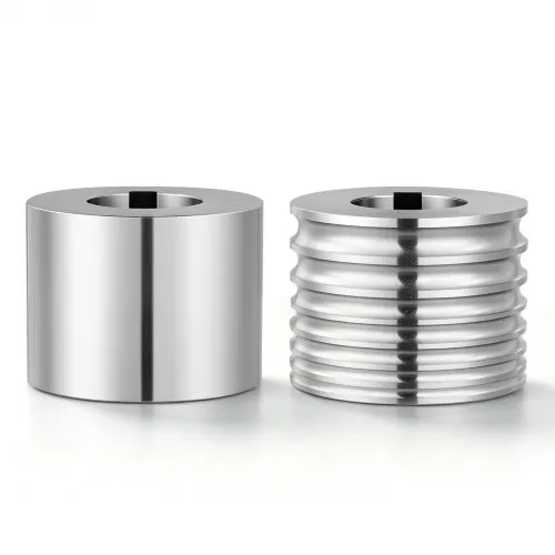 VEVOR 2 Rodillos de Repuesto para Máquina de Laminación de Joyas 7 Tamaños, Recambio para Laminadora para Fabricar Anillos Pulseras de Oro Plata, 1 Plano y 1 Semicircular, 2/2,5/3/3,5/4/5/6 mm, Acero