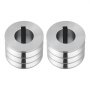 VEVOR Replacement Roller for Rolling Mill 3 Sizes Grooves 2 Square Rollers, Jewelry DIY Tool Accessory Parts, Premium Alloy Steel, Easy Installation, for Pressing Ductile Metals, Gold, Silver, Brass