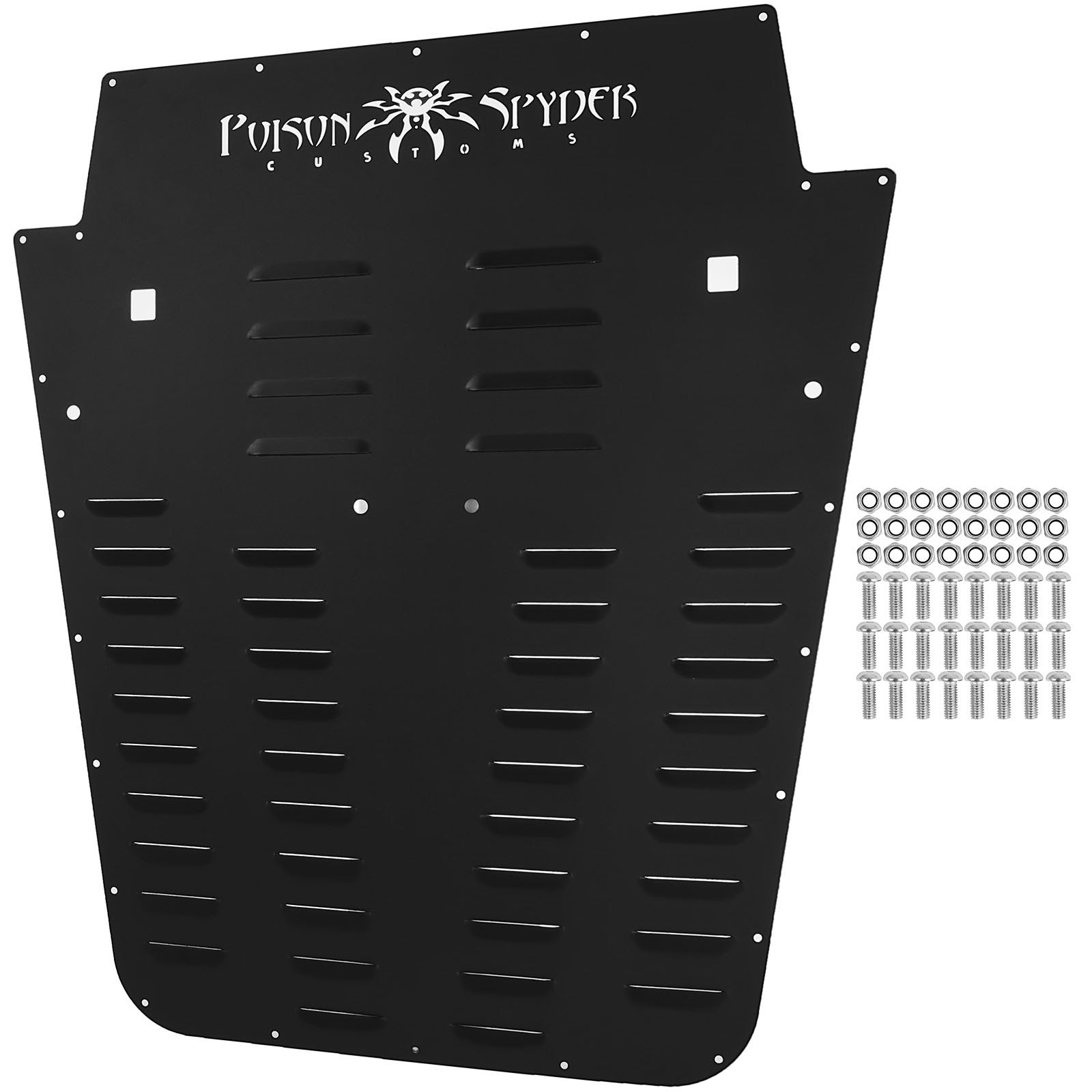 VEVOR Cubierta protectora para capó de lente con ventilación frontal con recubrimiento de polvo negro para reparación de automóviles y camiones