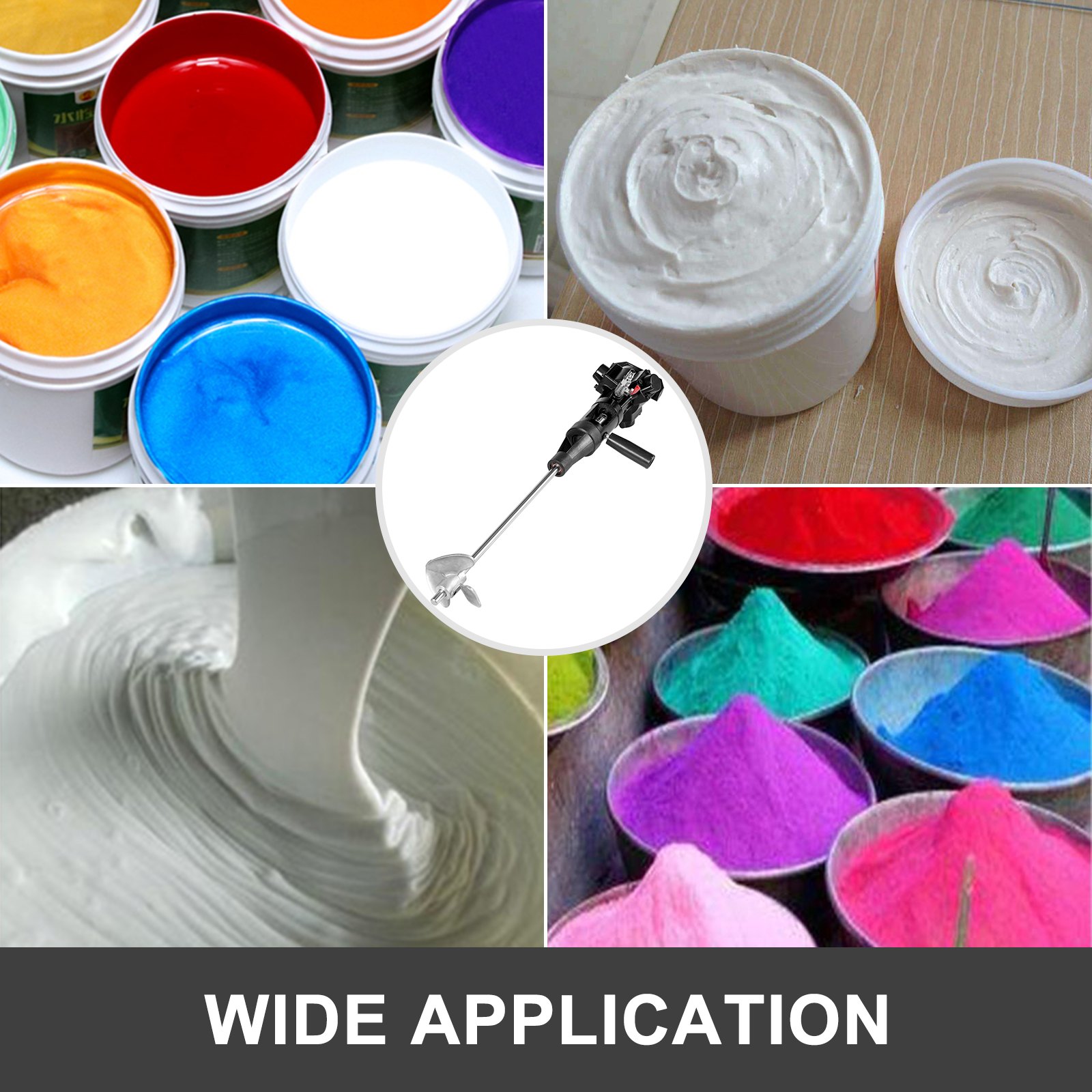 Mezclador De Pintura Neumático Mezclador De Pintura 20l Para Agitar La Pintura