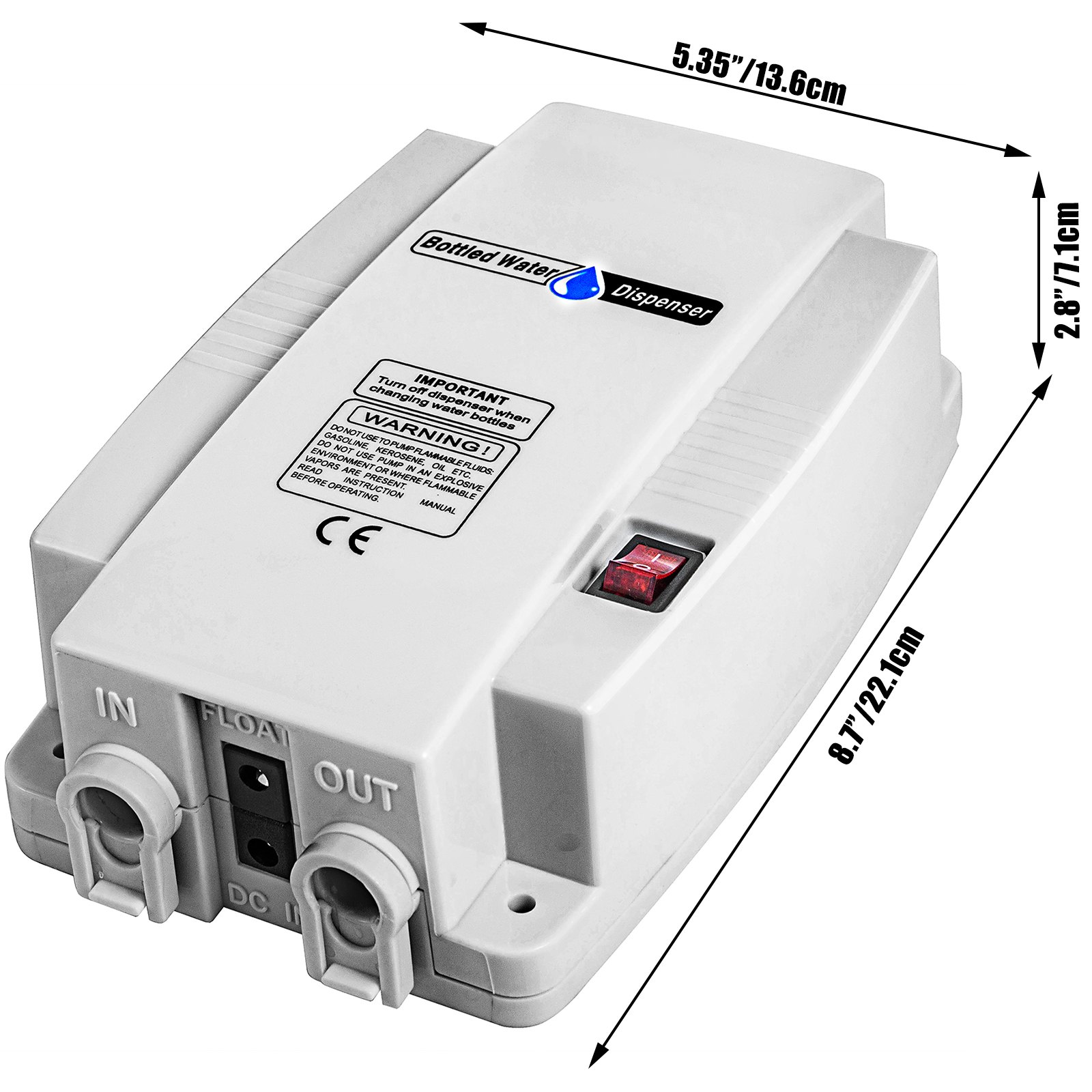 Bomba De Dispensador De Agua 35w Sistema De Agua Embotellada Con 2 Tuberías Pe