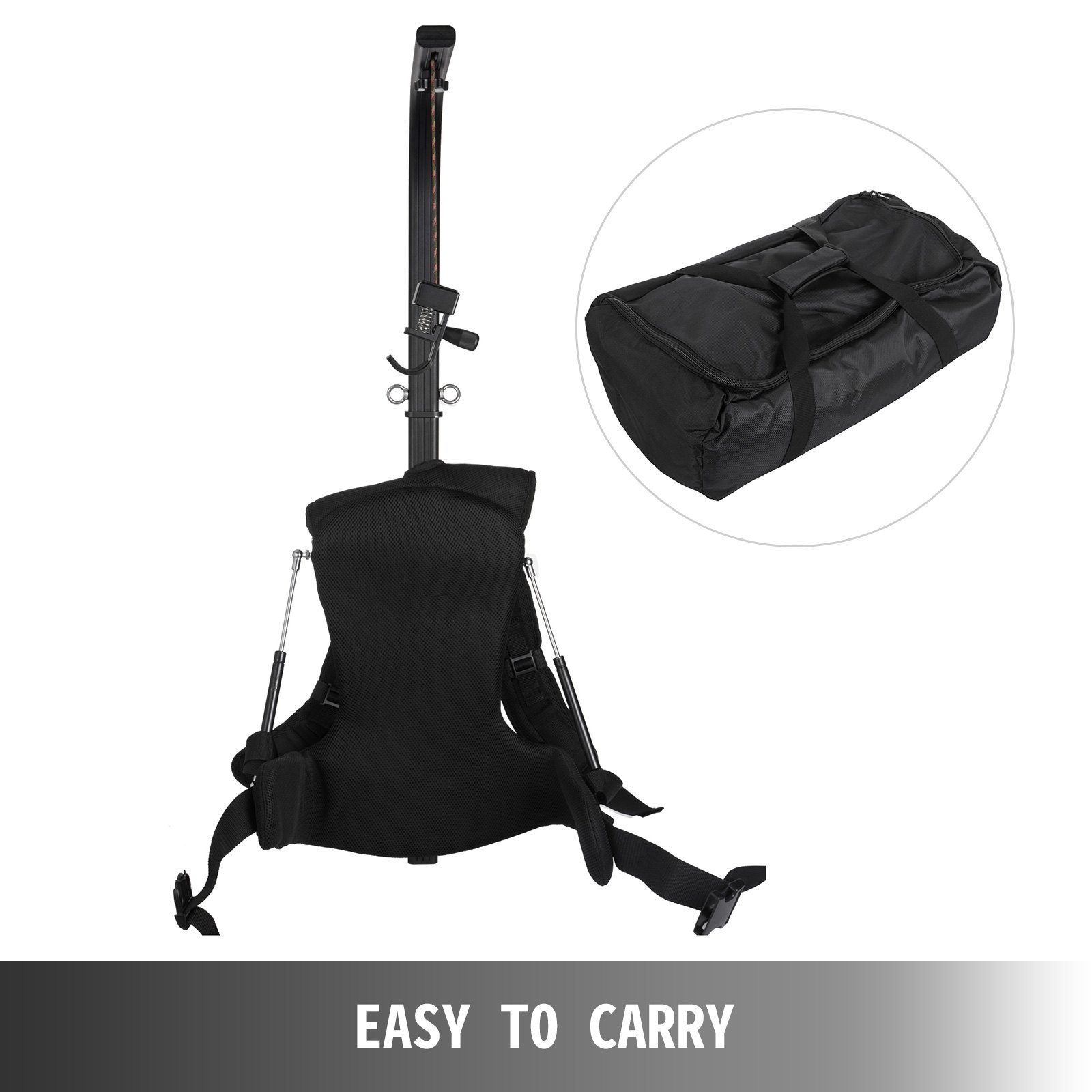 VEVOR Easyrig 1-8 kg Chaleco de Pesca Soporte de Video Easy Rig 3 Ejes Estable