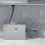 VEVOR Interceptor de Grasa Comercial Separador de Grasa 3,6kg Trampa de Grasa Entrada Superior Acero Inoxidable Debajo del Fregadero Separador de Agua y Aceite 2,8GPM para Cocina, Cantina, Restaurante
