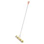 VEVOR Rastrillo de Aluminio, Cabezal 914 mm, Mango 2590 mm, Herramienta Grande para Jardinería, Aflojamiento de Tierra, Jardinería, Grava de Estanques y Cuidado del Césped de Playa, 34 Dientes