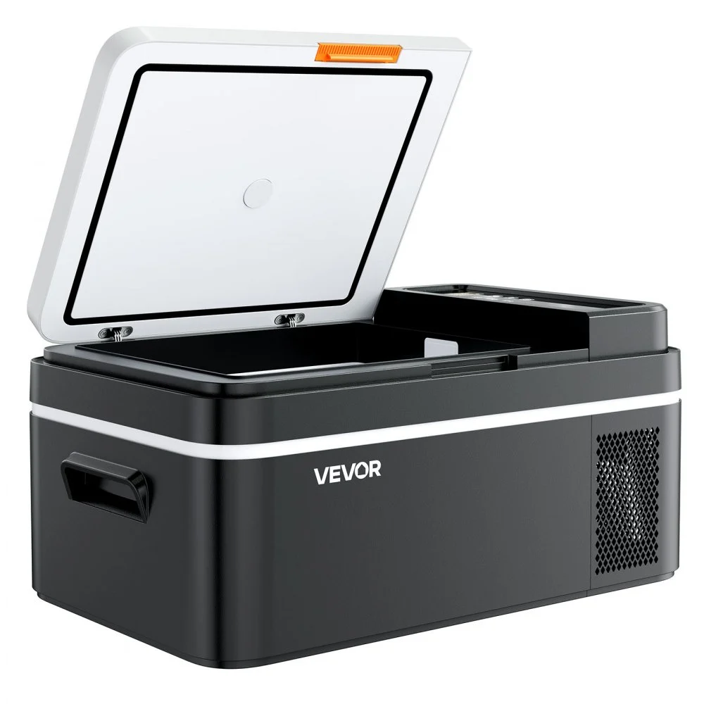 VEVOR Nevera Portátil para Coche 12/24 V CC 100-240 V CA con Compresor, Control de Temperatura de -20 °C a 20 °C, con Aplicación, Congelador de 20 L para Autocaravanas, Camping, Barcos, Pesca