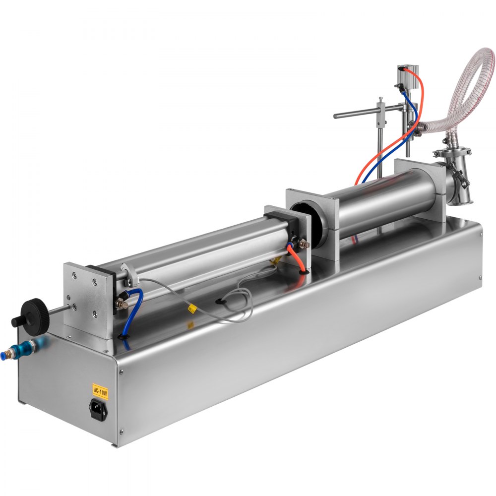 Máquina De Llenado De Líquido Neumática De Pistón 500-3000 Ml 0-30 Botellas/min