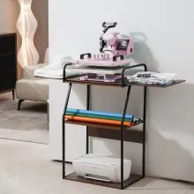 VEVOR 8 en 1 Máquina de Prensado por Calor de 300 x 380 mm para Camisetas, Rosa