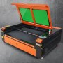 VEVOR 130W CO2 laser engraver, 900x1400mm, 500mm/s laser cutting machine with 2-way pass air assist, compatible with LightBurn, CorelDRAW, AutoCAD, Windows, Mac OS, Linux, for wood, acrylic, fabric