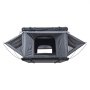 VEVOR Tienda de Techo Rígida para 2-3 Personas, Tienda de Campaña para Techo de Coche con Luz LED, Colchón Grueso y 2 Ventanas, Impermeable y Resistente al Viento, para Jeep, SUV, Camionetas