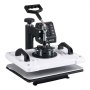VEVOR Heat Press Machine 29 x 38 cm Sublimation Press Machine Swing Away, Heat Up Fast and Even, Digital Precise Time and Temperature Control, for T-Shirts, Canvas Tote Bags, Pillowcases, Socks