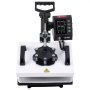 VEVOR Heat Press Machine 30 x 20 cm Sublimation Press Machine Swing Away, Heat Up Fast and Even, Digital Precise Time and Temperature Control, for T-Shirts, Canvas Tote Bag, Pillowcases, Socks