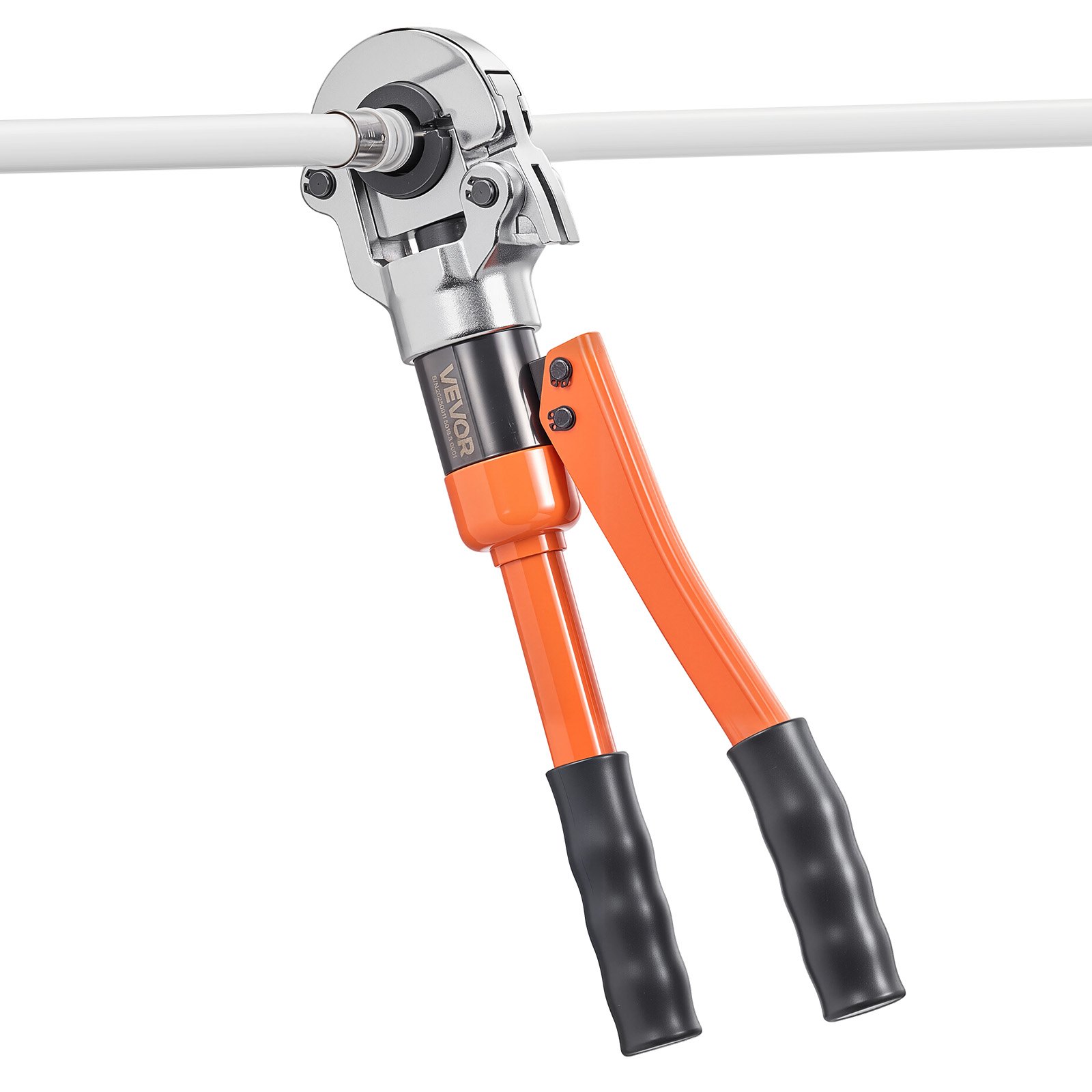 VEVOR Alicates de Prensa Hidráulica de Tuberías, Herramienta de Prensado para Tubos de PEX y Aluminio-plástico con 4 Mordazas TH16, TH20, TH26, TH32, para Reparaciones, Instalaciones de Fontanería