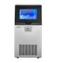 VEVOR Commercial Ice Maker Machine, 45 kg/24h with 7.3-13.6 kg Storage Capacity, Built-in/Freestanding/Under Counter, Stainless Steel Ice Maker with LED Display & Self-Cleaning, Home Bar Restaurant