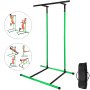 VEVOR Power Tower de Pull-up 100kg Estación de Musculación 100kg Multiestación con Barra de Dominadas Torre de Gimnasio Entrenamiento Multifuncional Estacion Dominadas Verde