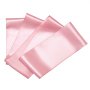 VEVOR Fajas de Satén para Silla 100 Piezas, Lazos para Sillas 275 x 17 cm, Bandas para Sillones de Material Suave, para Decoración de Bodas, Ceremonias, Fiesta de Nacimiento, Banquetes, Oro Rosa