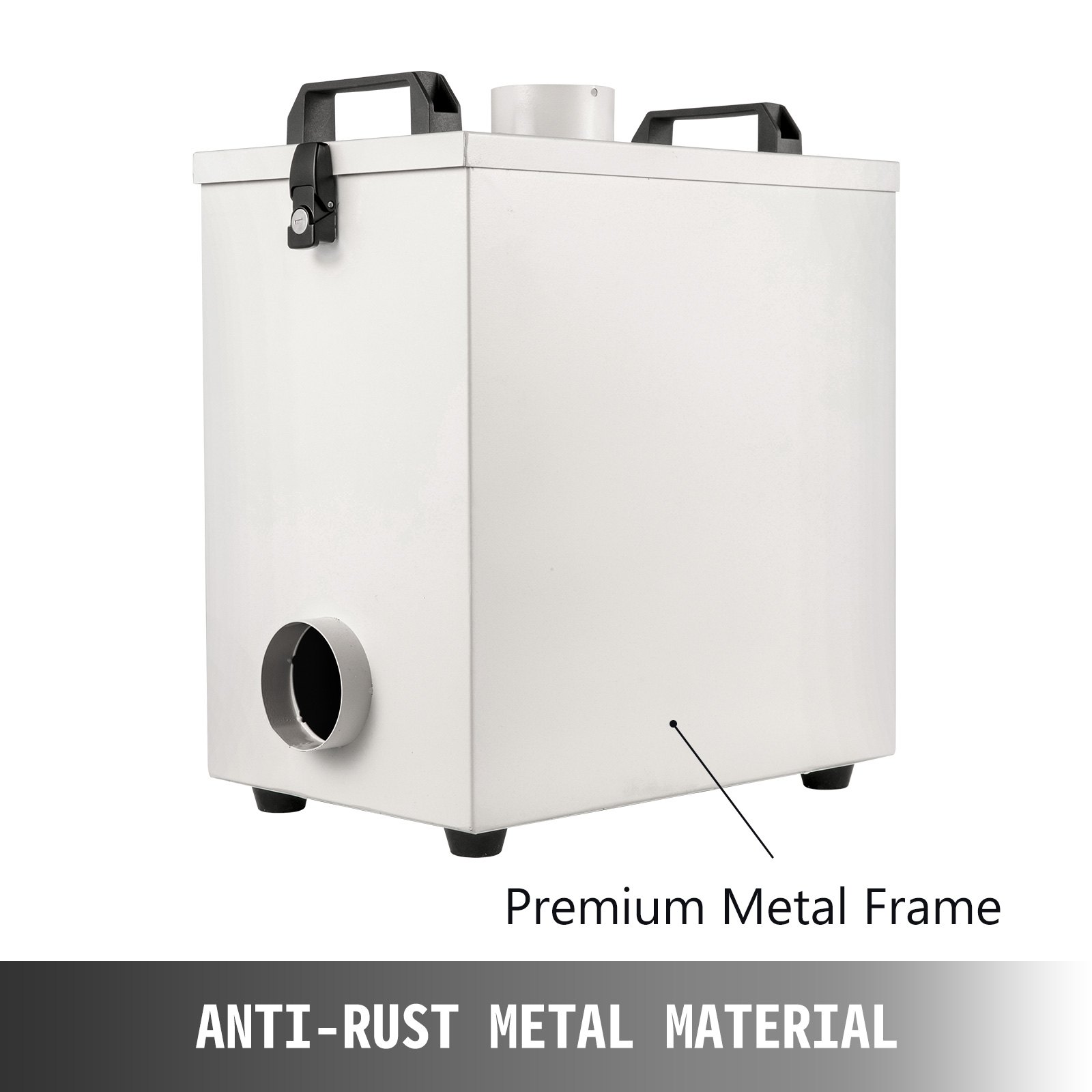 VEVOR Purificador de Humo de Aire Puro 80 W para Láser CNC, Extractor de Humo Puro de Aire Tamaño de 37 x 25 x 40 cm, Purificador de Humo para Máquina de Grabado Antioxidante Volumen de Aire 180 m³ /H